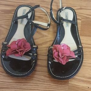Via Spiga Sandals pink flower 7.5